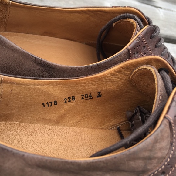 NEW John Varvatos Leather Brogues - Picture 6 of 10